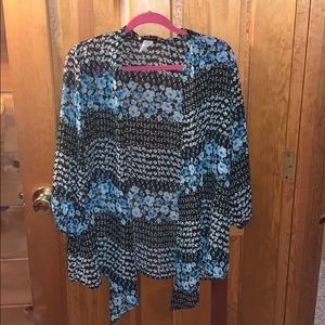 Kimono - Blue Floral!